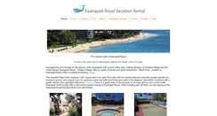 Desktop Screenshot of kaanapalihi.com